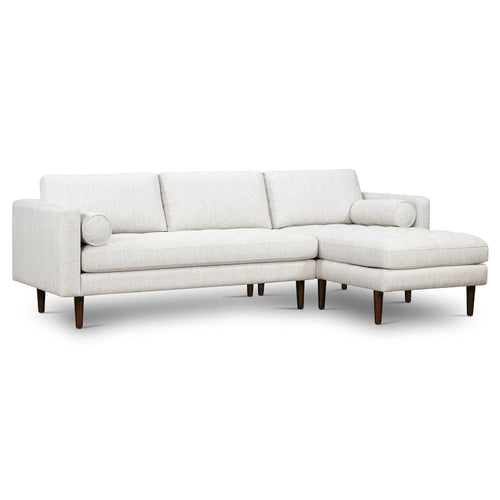 Poly & Bark Napa 104.5  Fabric Right Sectional Sofa