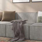 Contemporary Modular Sectional Sofa Armless Middle Chair - 36.75 D x 28.25 W x 28 H