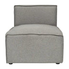 Contemporary Modular Sectional Sofa Armless Middle Chair - 36.75 D x 28.25 W x 28 H