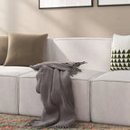 Contemporary Modular Sectional Sofa Armless Middle Chair - 36.75 D x 28.25 W x 28 H