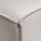 Contemporary Modular Sectional Sofa Armless Middle Chair - 36.75 D x 28.25 W x 28 H