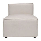 Contemporary Modular Sectional Sofa Armless Middle Chair - 36.75 D x 28.25 W x 28 H