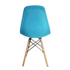 Haig Fabric Dining Chair, Beech Wood Legs, Single Seat