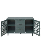 2 Door 3 Drawer Cabinet American Furniture Suitable for Bedroom - N/A