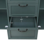 2 Door 3 Drawer Cabinet American Furniture Suitable for Bedroom - N/A