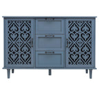 2 Door 3 Drawer Cabinet American Furniture Suitable for Bedroom - N/A