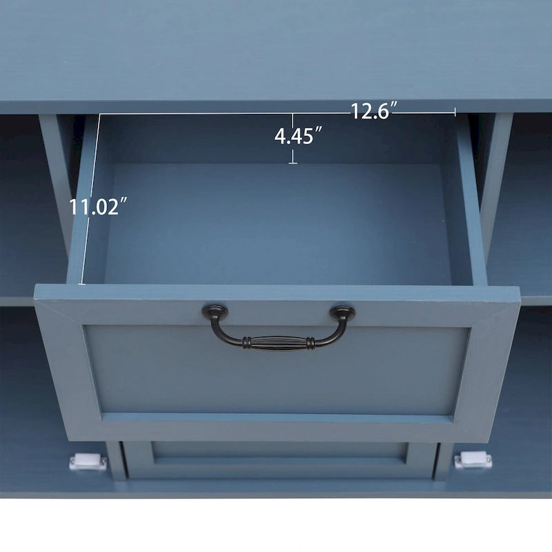 2 Door 3 Drawer Cabinet American Furniture Suitable for Bedroom - N/A