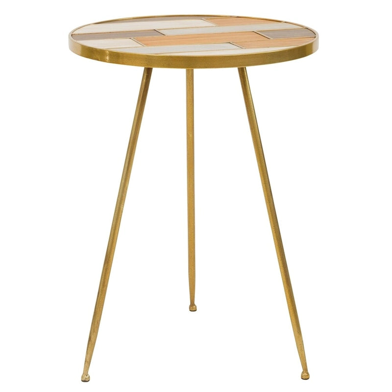 Round Accent Table - 22 H x 16 W x 16 D